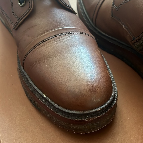 Coach Henry Dress Leather Boots - Picture 9 of 11